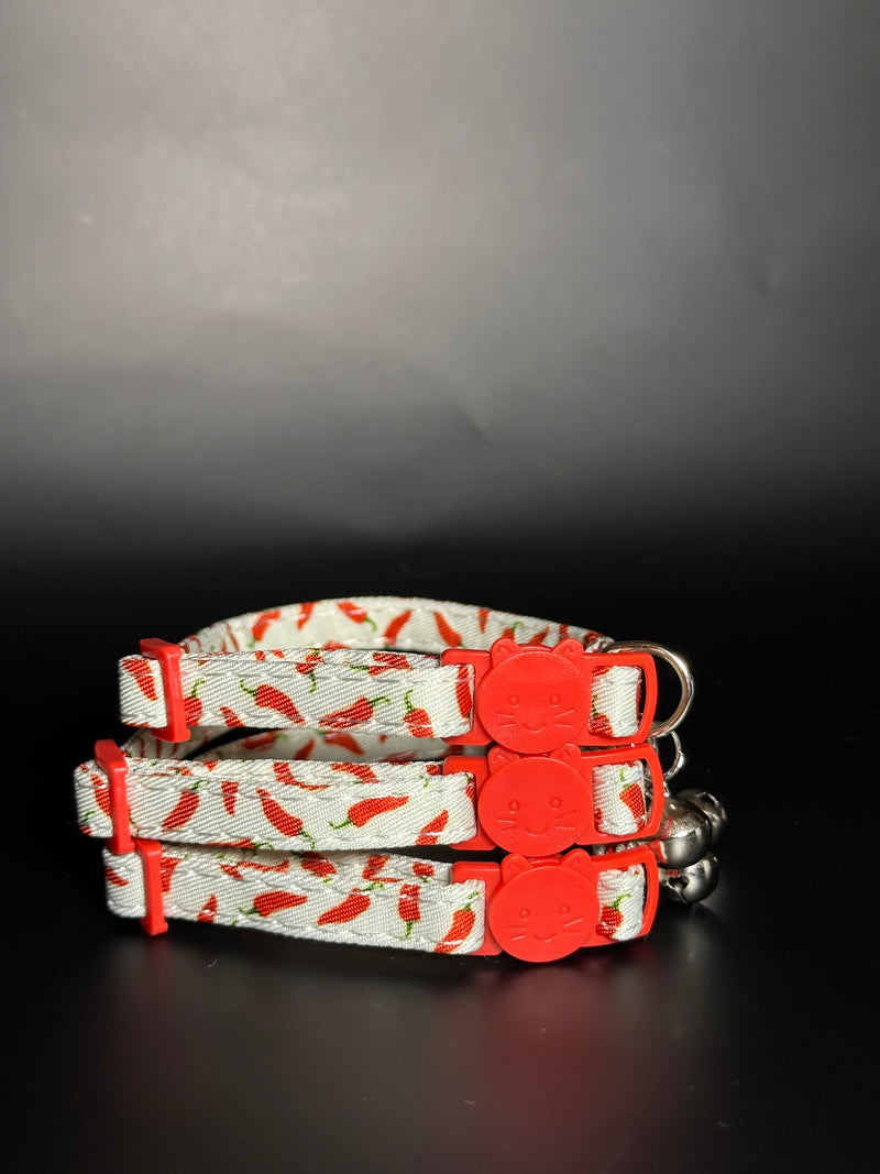 Spicy Chilli Cat Collar